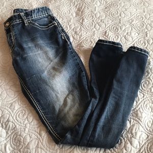 Maurices blue Skinny Jeans